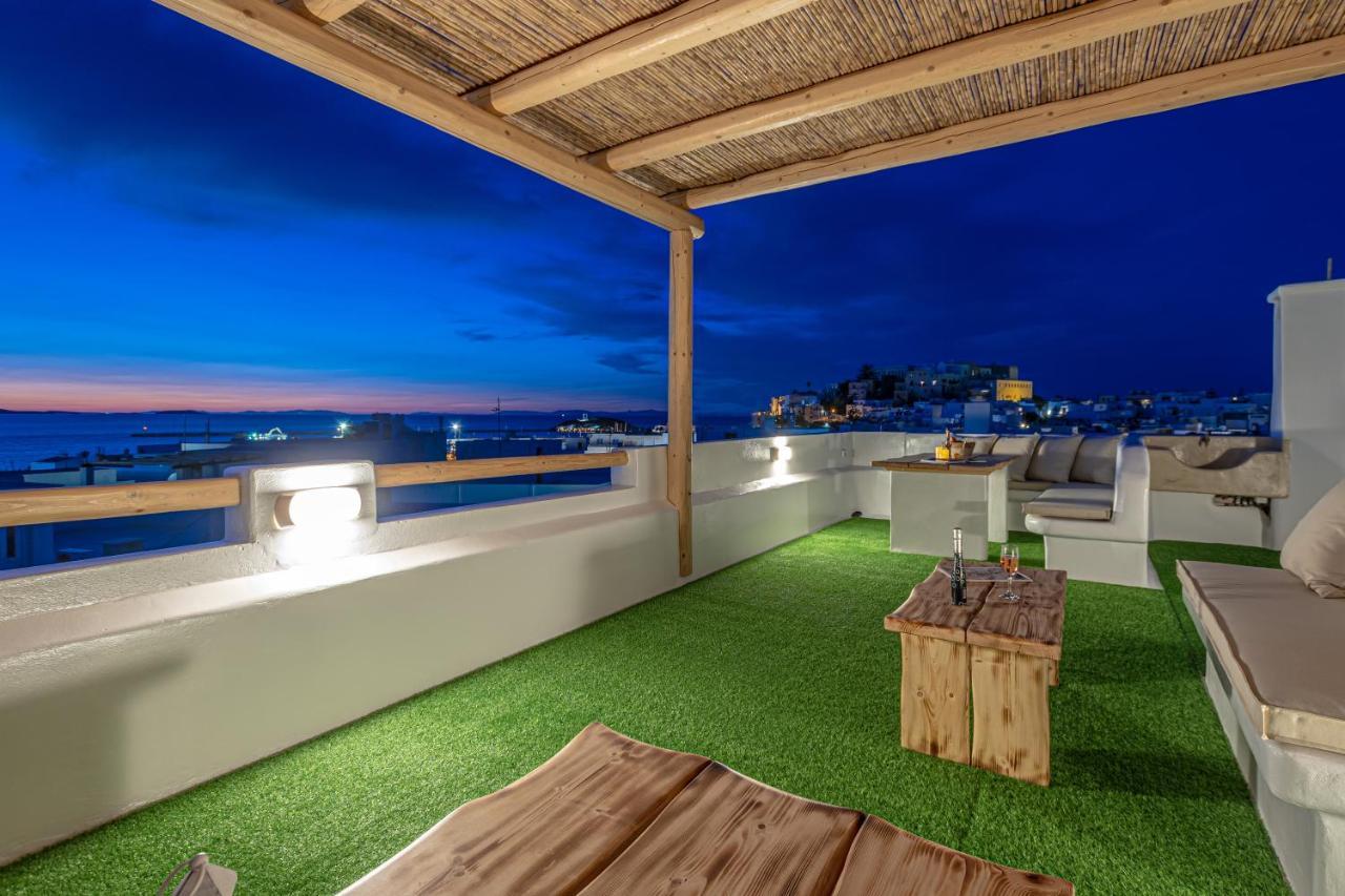 Naxian Horizon Apartment Naxos City ภายนอก รูปภาพ