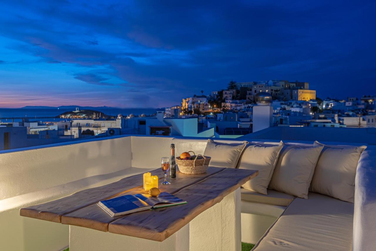 Naxian Horizon Apartment Naxos City ภายนอก รูปภาพ